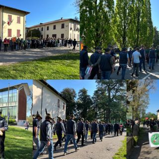 VIDEO. Gorla Minore festeggia i 90 anni del gruppo Alpini: «Gioie, sofferenze e un’Italia cambiata»