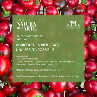 Agricoltura biologica. Una scelta possibile