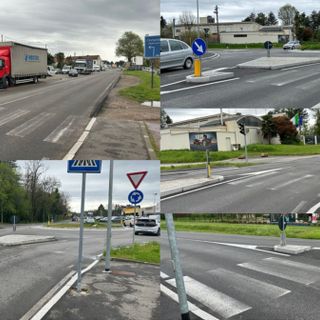 FOTO. Sul Sempione attraversamenti pedonali invisibili