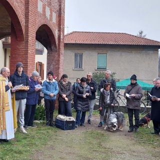 A Olgiate torna il tradizionale appuntamento con la benedizione degli animali. Ma (ancora) senza falò