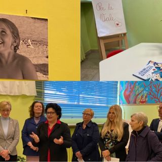 Inaugurata la “Biblioteca di Vale”. La maestra: «Un bel sogno. Ci sono i libri che i bambini leggeranno, voglio pensare a lei che li ascolta»