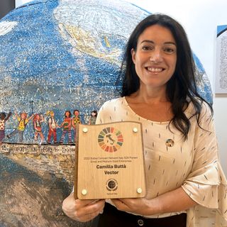 Camilla Buttà e il suo premio