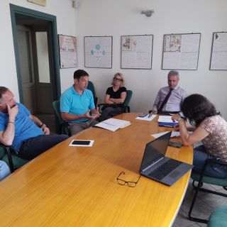 La conferenza stampa convocata per fare il punto sul progetto polo dell'infanzia
