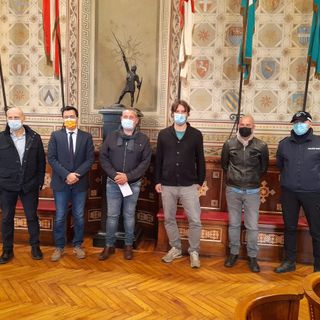 Heros Salvioli sulle giostre a Legnano