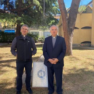 Don Giovanni Patella e Monsignor Severino Pagani