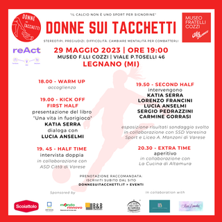 “Donne sui Tacchetti”. Stereotipi e pregiudizi: cambiare mentalità per combatterli