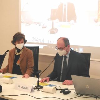 La dottoressa Beretta e il professor Ageno