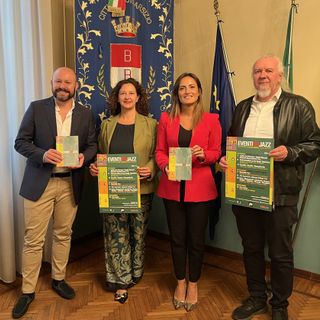 Da sinistra Tarlazzi, Maffioli, Mazzetti e Caccia