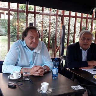 Da sinistra, Farioli e Binaghi
