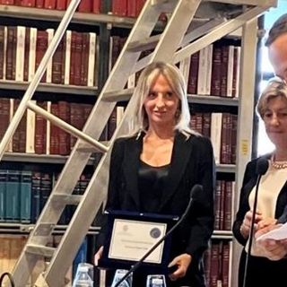 Chiara Viale premiata dal Comitato Pari Opportunità dell’Ordine degli Avvocati