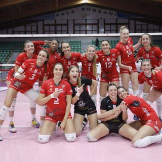 Foto ufficiale della Futura Volley di Sergio Banfi