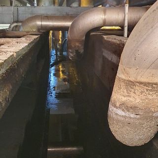 Il depuratore di Gornate Olona pulito da cima a fondo
