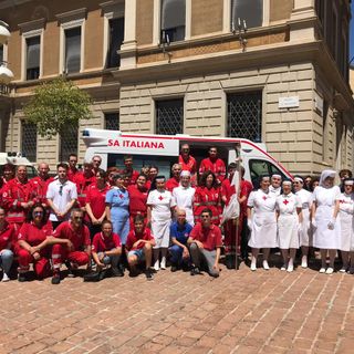 Croce Rossa in festa a Busto Arsizio