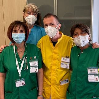 L'équipe del dott. Massimo Bignotti (Cardiologia di Tradate)