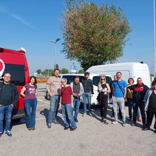 Aiuti Ucraina: in viaggio la colonna di furgoni della Cgil