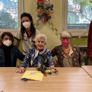 Compleanno speciale alla Provvidenza: 102 anni per Adalgisa