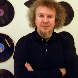 Il discografico Mario Caccia, fondatore dell'etichetta Abeat Records