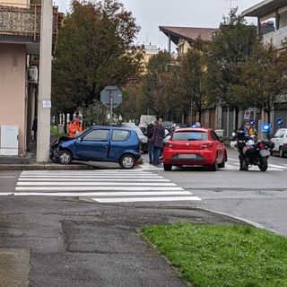 Busto: incidente in corso Italia, coinvolti due uomini e una bambina di 3 anni