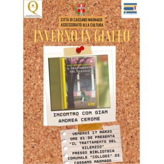 Foto dalla pagina Facebook &quot;Biblioteca Comunale di Cassano Magnano&quot;