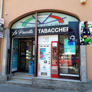La tabaccheria di Castellanza che Manuel Sampellegrini gestiva con il socio