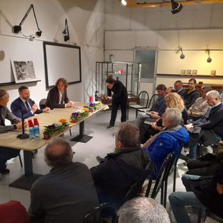 La presentazione alla Galleria Boragno