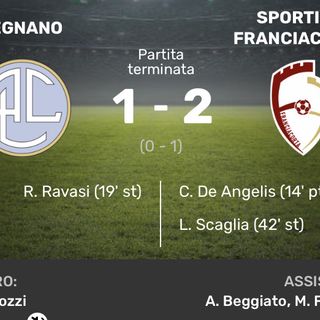 Il tabellino del match in foto