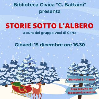 "Storie sotto l'albero" in biblioteca a Castiglione