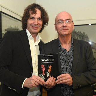 &quot;Wapiti&quot; l'autobiografia di Marco Pedrani realizzata con Marco Linari presentata al Museo del Tessile
