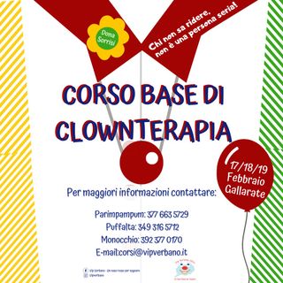 Con “Vip Verbano Odv” un corso base di Clownterapia a Gallarate
