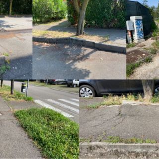 Santi Apostoli, marciapiedi che disastro