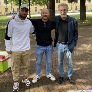 Al centro, Marco Baroffio con Jacopo Fantinati e Giuseppe Palomba Al centro, Marco Baroffio con Jacopo Fantinati e Giuseppe Palomba