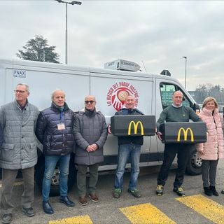 Il McDonald’s di Castellanza dona 300 pasti alla Mensa del Padre Nostro