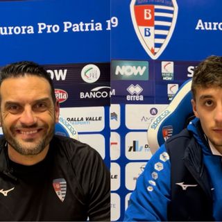 VIDEO. Pro Patria-Pro Vercelli: «Ci stiamo ritrovando, dobbiamo continuare su questa strada»