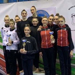 Ottimo podio per la Moderna Legnano nel Campionato di Serie C di Ginnastica Ritmica