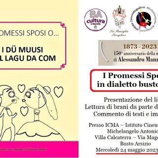 Il Manzoni alla &quot;bustocca&quot; con i disegni di Silvia