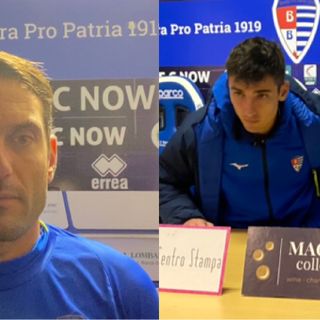 Mister Colombo dopo Pro Patria-Trento: «C’è rammarico perché abbiamo fatto una buona partita»