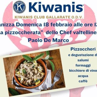 Oggi una pizzoccherata per Nicolò Maja