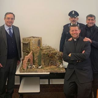 Il presepe del carcere di Busto arriva a Roma