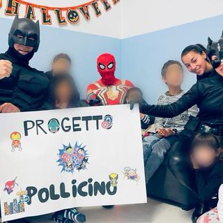 I supereroi arrivano alla Casa dei Piccoli di Busto Arsizio