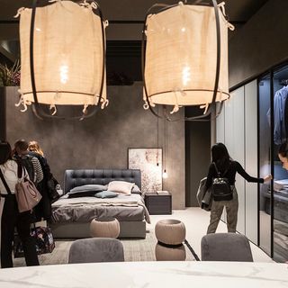 Il Salone del Mobile di Milano nel 2019: è atteso a settembre 2021 ora (foto del Salone del Mobile)