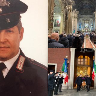 L’ultimo saluto a Silvio Mollica, presidente dell'Associazione Carabinieri di Fagnano