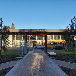 L'ingresso della stazione di Gallarate
