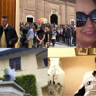 In alto a sinistra Alessandro Maja, a destra Stefania pivetta e Giulia. Sotto di loro Nicolò