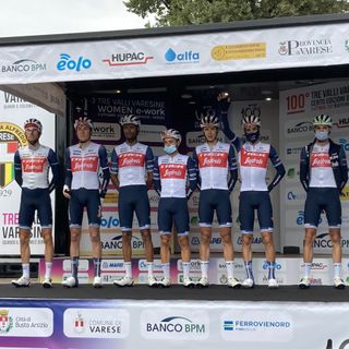 Un'immagine del villaggio di partenza dell'anno scorso a Busto, a casa Eolo