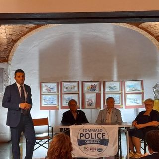 Tommaso Police con Mimmo Mottura, Mario Colombo e Gemma Tagliabue