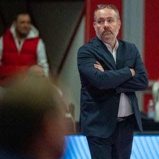 Il coach della Uyba Busto Arsizio, Enrico Barbolini