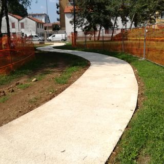 Lavori in corso al parco Cantoni di Castellanza