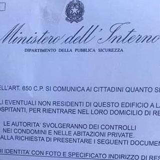 Truffe a Cassano, il volantino del Ministero dell’Interno e il falso vigile