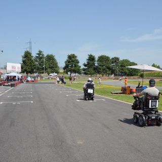 Foto dalla pagina Facebook di Wheelchair GP dell'ultima gara a Rozzano