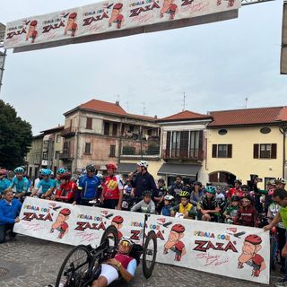 FOTO. “Pedala con Zazà”, Gorla Maggiore è il centro di una festa del ciclismo